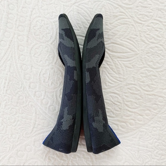 Rothy's Pointed-Toe Flats, Dark Camo (Sz 8.5) - Picture 4 of 9